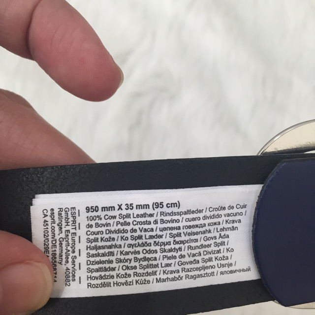 Esprit Belt 100 Authentic Shopee Philippines