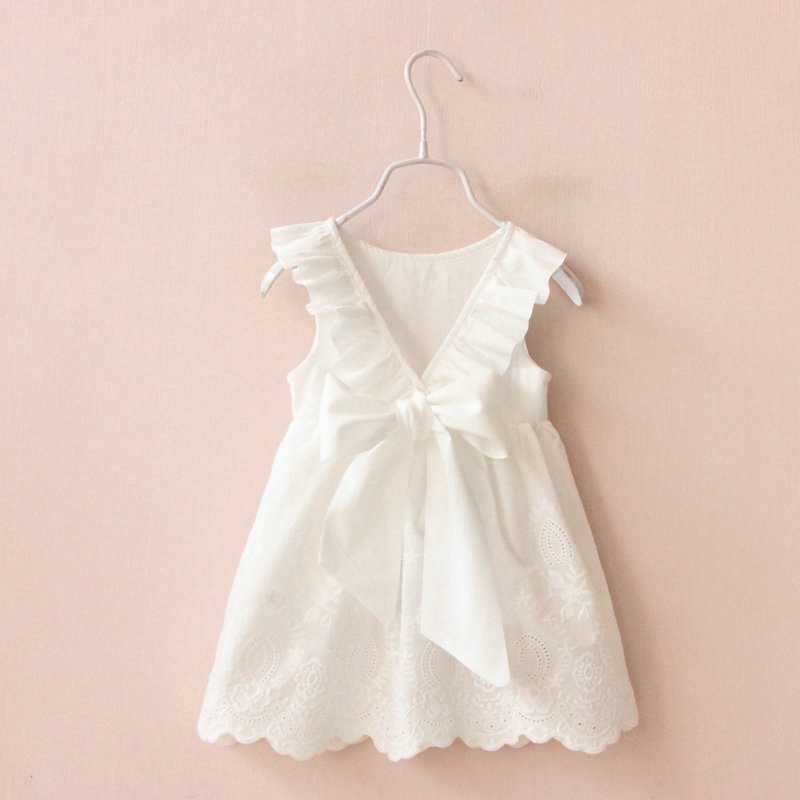 baby girl white lace dress