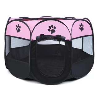 Cat kennel, dog kennel, large maternity room, anti-jumping, premium quality, foldable, available in 2 sizes, no installation required. Notice 360 degrees. #8
