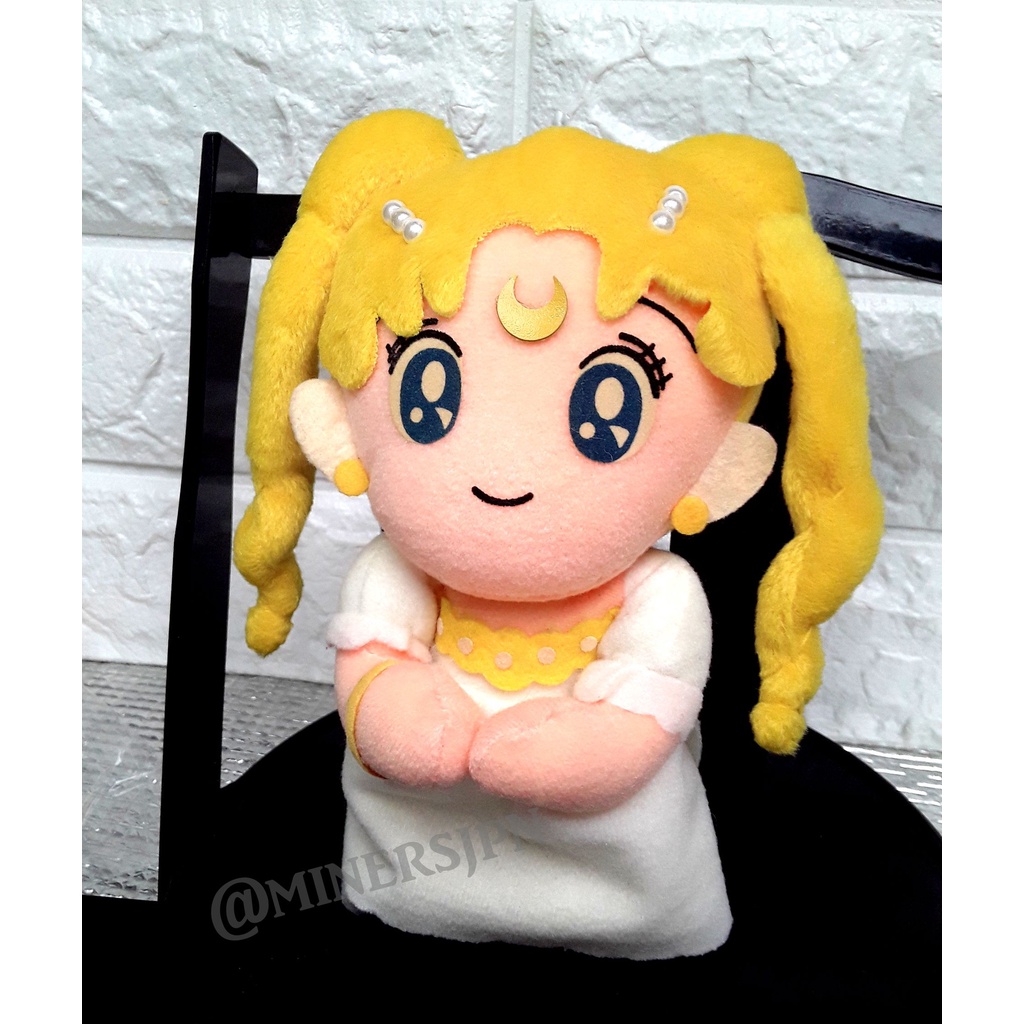 (onHand)Anime`Sailor Moon Princess Serenity Plush Doll Stuffed Toy