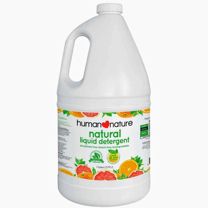 HN Human Nature Natural Liquid Detergent 1 gal (FREE Shipping) Shopee