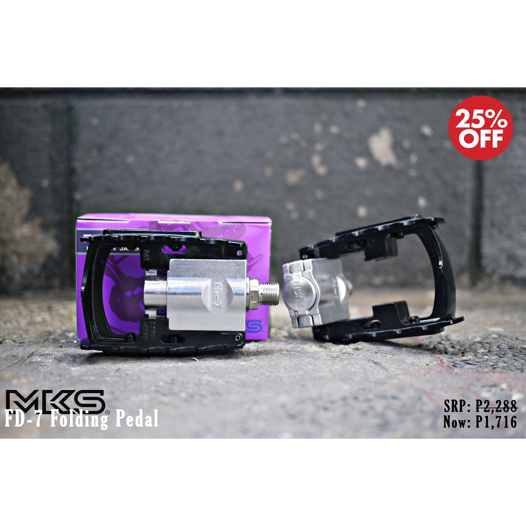 mks folding pedals