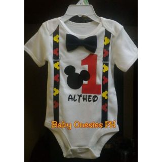 baby mickey 1st birthday outfit