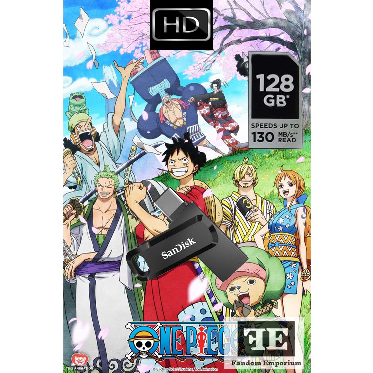 Fandom 128gb Flash Drive Usb 3 0 Authentic With Free Anime Upon Purchase Shopee Philippines