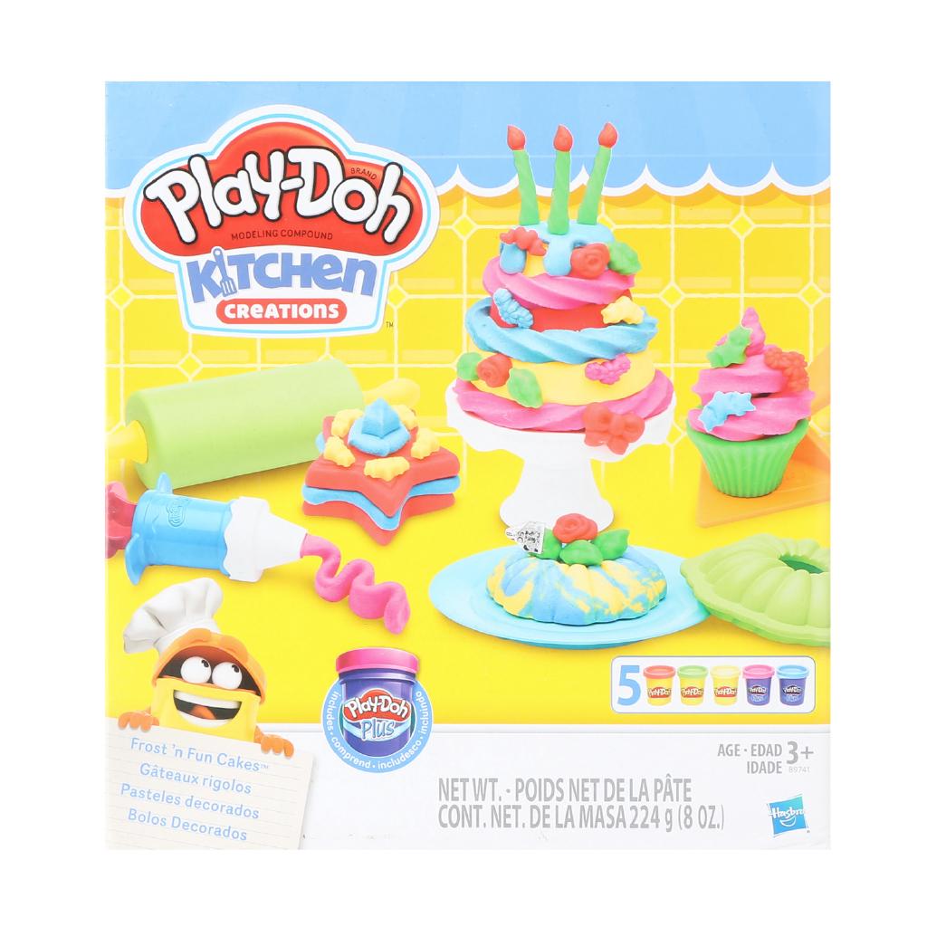 play doh frost n fun cakes