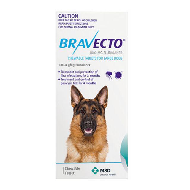 bravecto flea and tick pill