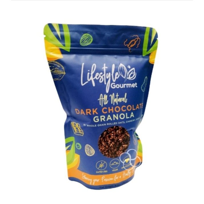 Lifestyle Gourmet Dark Chocolate Granola 250g zOjj Shopee Philippines