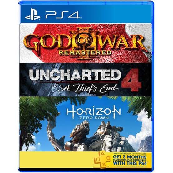 ps4 god of war uncharted horizon bundle