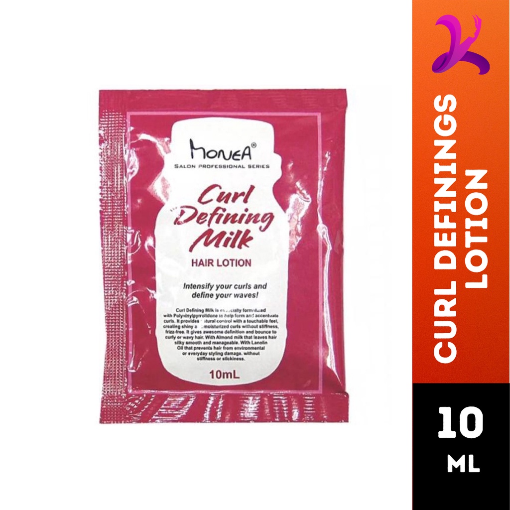 Monea Curl Defining Milk Hair Lotion Sachet (10ml) Shopee Philippines