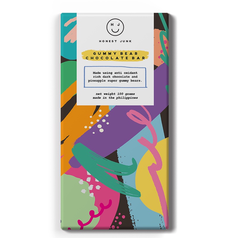 Mandarin Gummy Bear Chocolate Bar Shopee Philippines