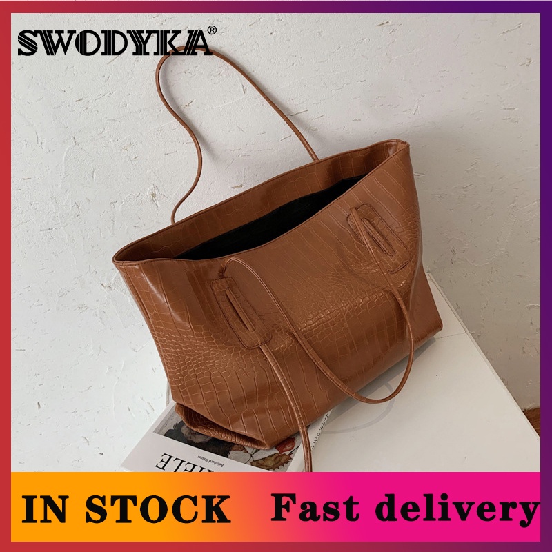 SWODYKA Korean Tote Bags For Women Sale Leather Handbags For Women Korean Shoulder Sling Bag For