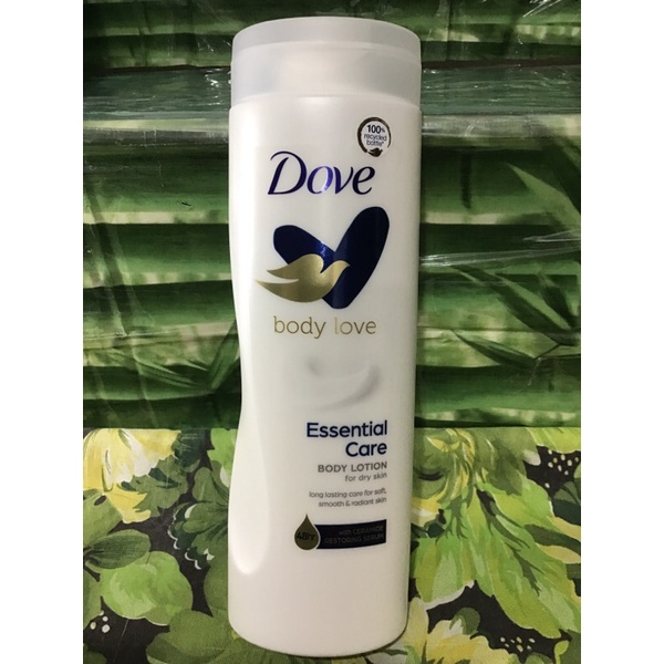 Dove Essential Care Body Lotion 48h with Ceramide Restoring Serum 400mL