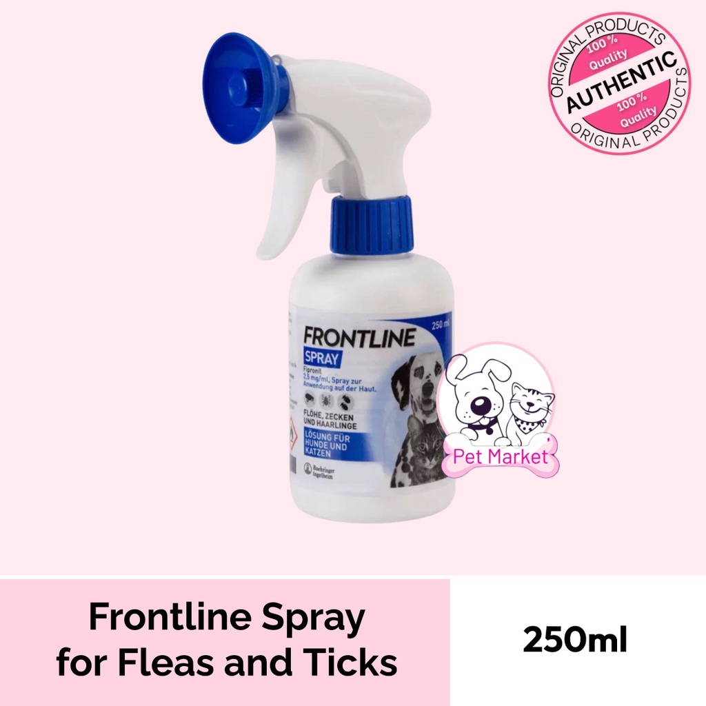 Frontline Spray for Fleas and Ticks 250ml Shopee Philippines