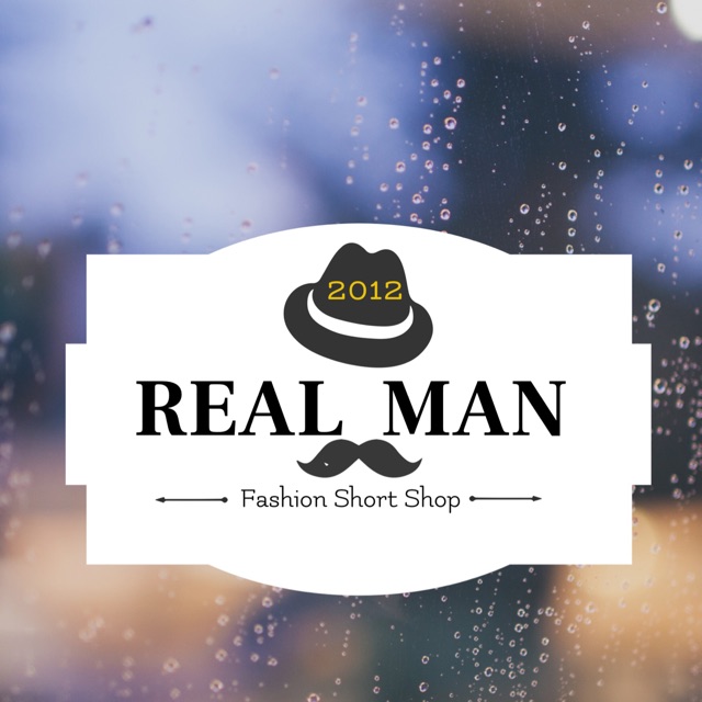 REAL MAN store logo