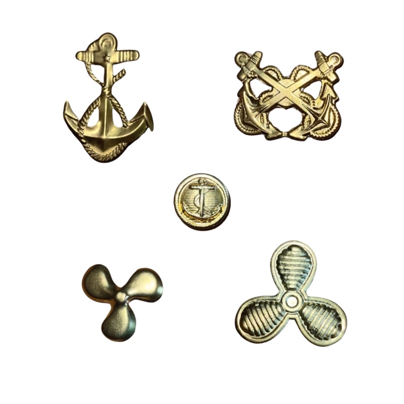 Pins for Seaman's Shoulder Board
