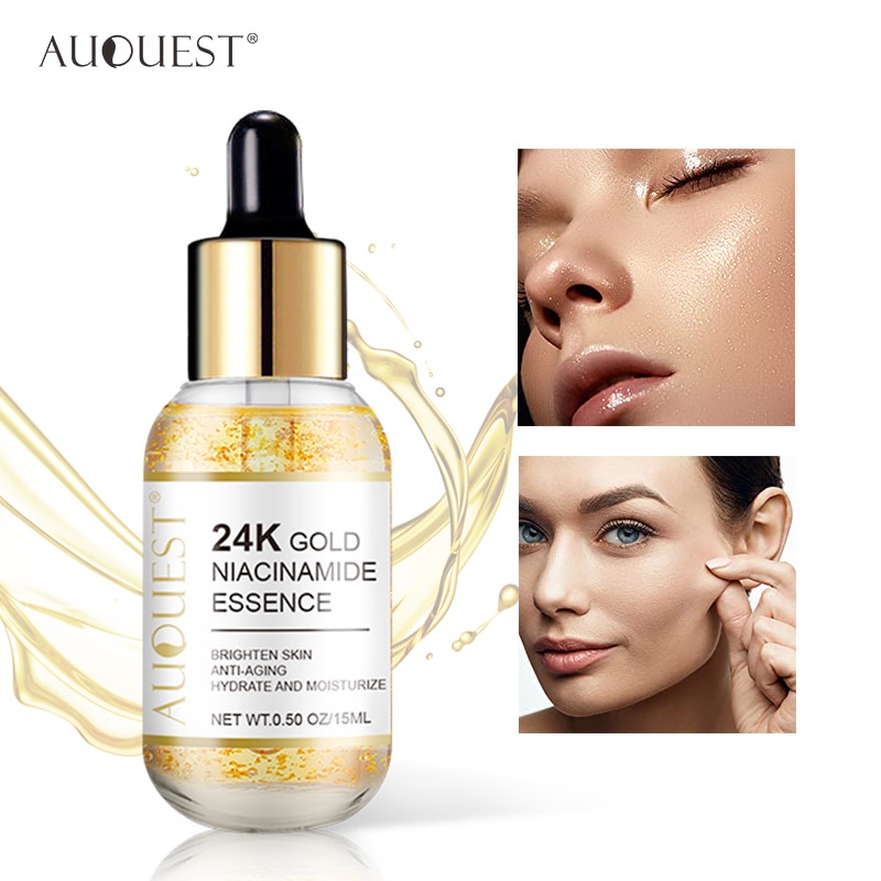 24k Gold Face Serum Hyaluronic Acid Serum Moisturizing Whitening ...