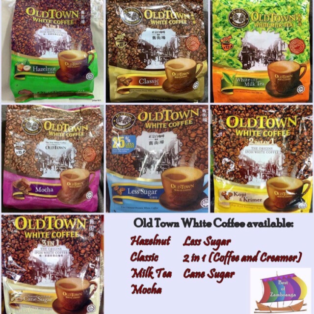 Old town white coffee shopee philippines