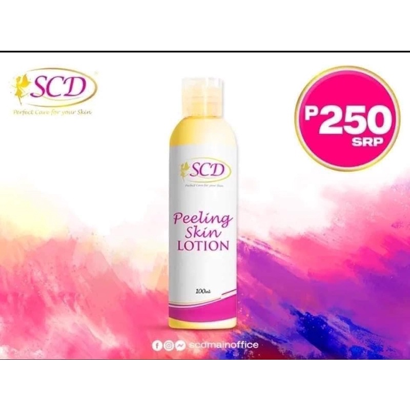 AUTHENTIC SCD PEELING LOTION 100ml Shopee Philippines