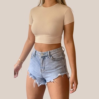 Busty Babe Tight T Shirt