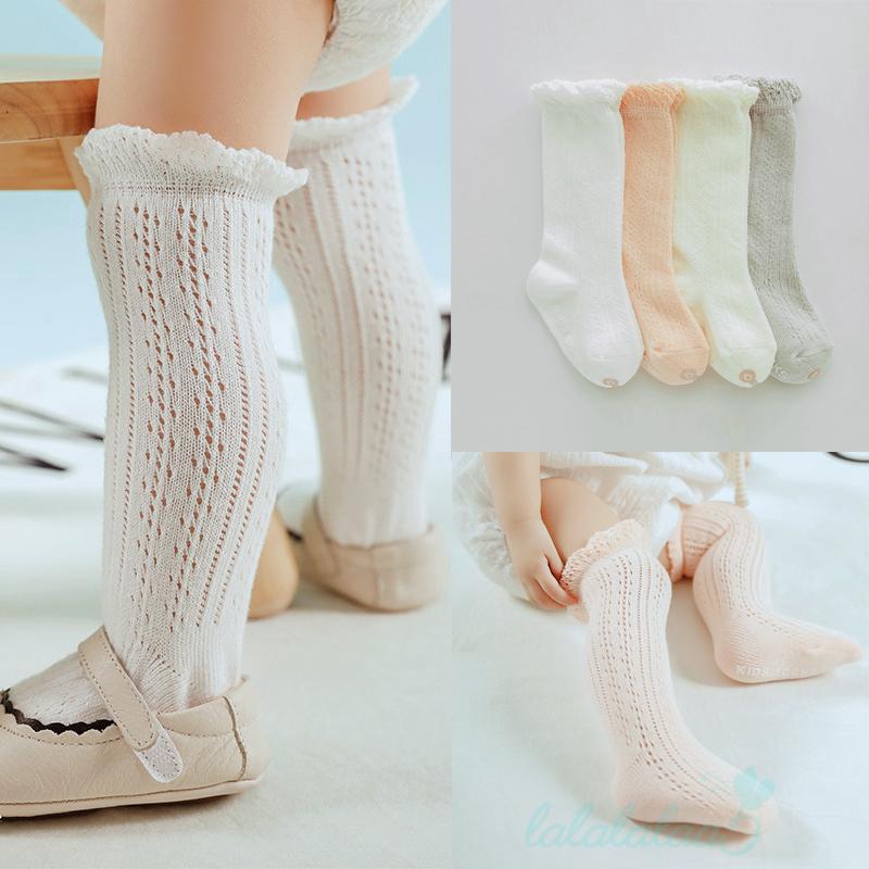 baby knee high ruffle socks