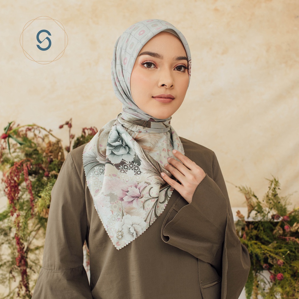 Uniform Hijab Quadrilateral Bandiani Laith | Shopee Philippines