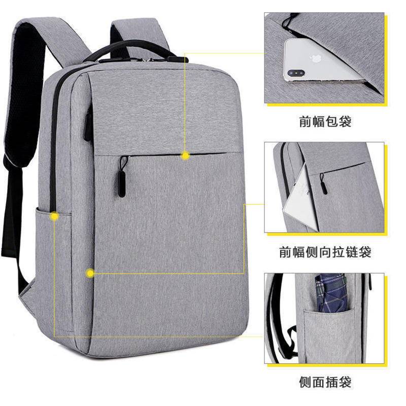 Laptop Bag Men's Backpack Travel Waterproof High Capacity 15.6 Inch ...