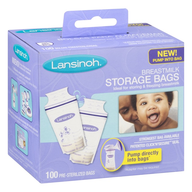 lansinoh storage bags 100