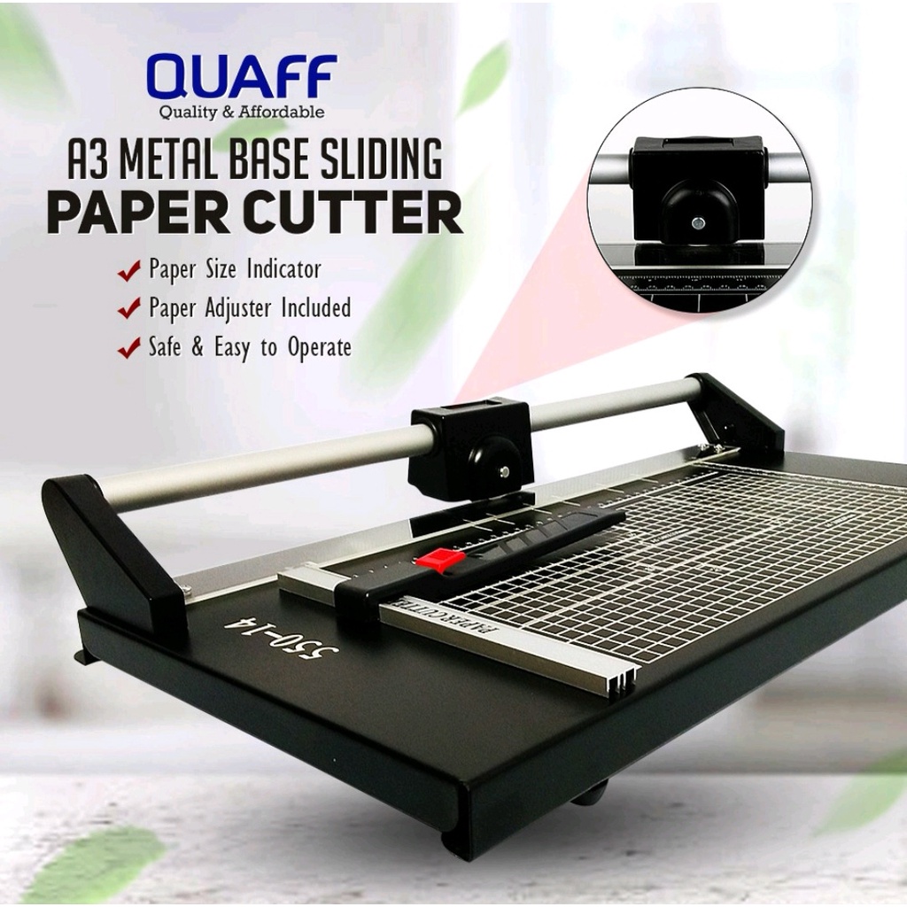 QUAFF Sliding Cutter Heavyduty A4 / A3 Size Shopee Philippines