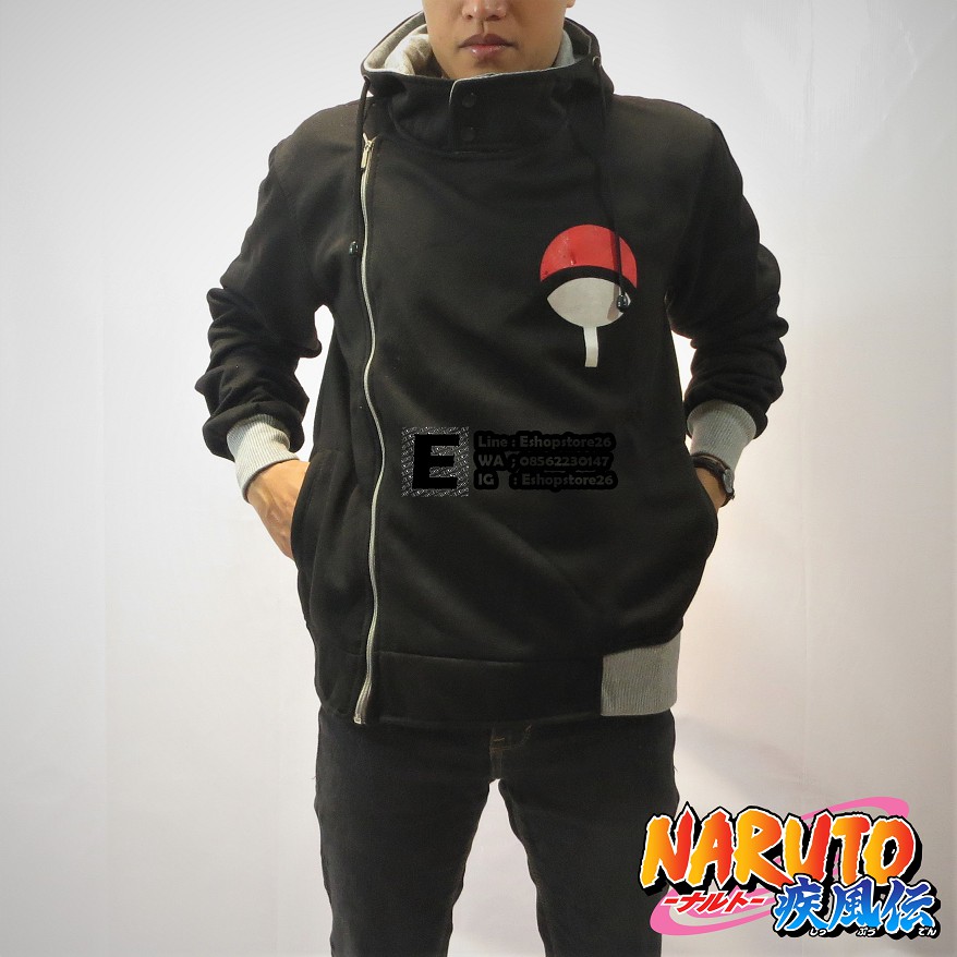 Naruto jacket - Naruto Harakiri jacket - Naruto Uchiha Clan 02 Anime Harakiri Jacket