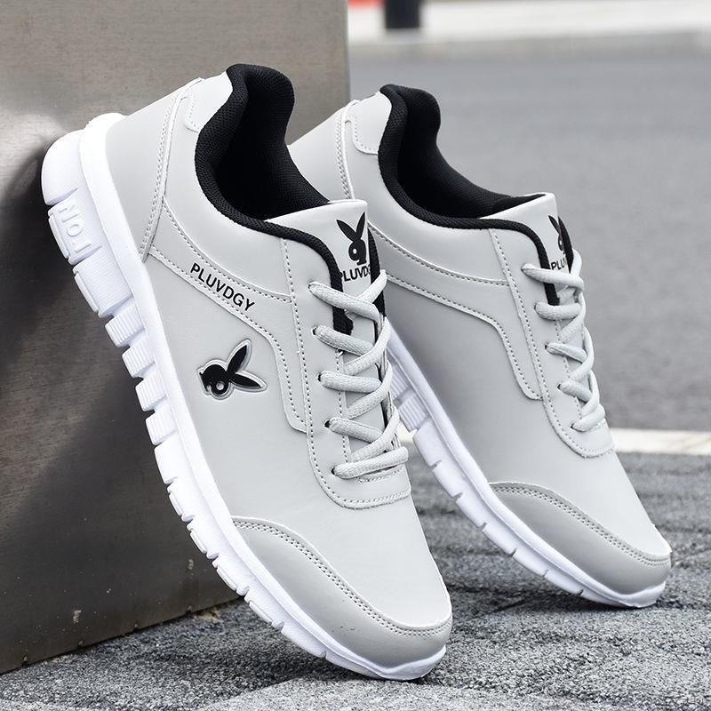 Survival Improve director ▨℗Authentic American Playboy Men s Leather Waterproof Sneakers for Autumn  and Winter Warm Shoes Stud | Shopee Philippines