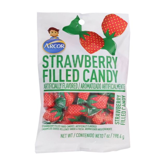 Arcor Strawberry Filled Candy 198 4g Shopee Philippines