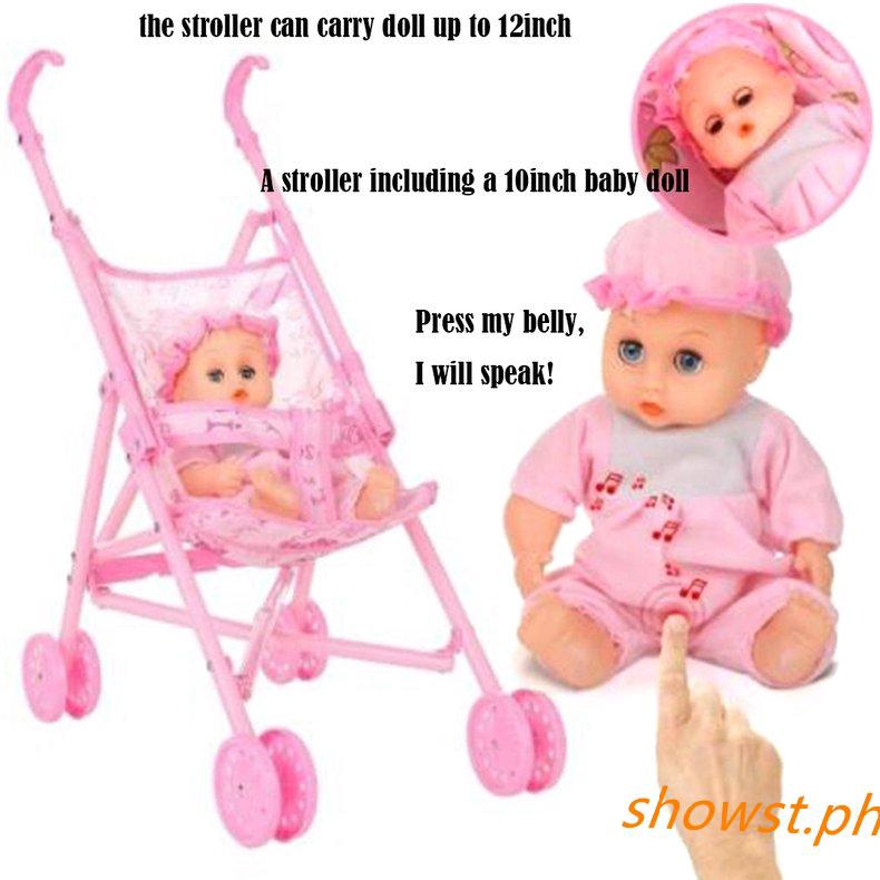 showst Baby Infant Doll Stroller 