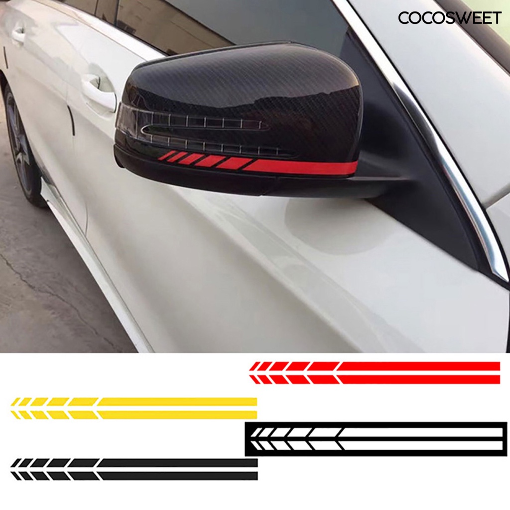 Car Truck Rearview Mirror Side Decal Stripe Car Sticker Shopee Philippines