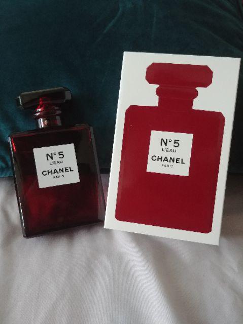 chanel n5 red price