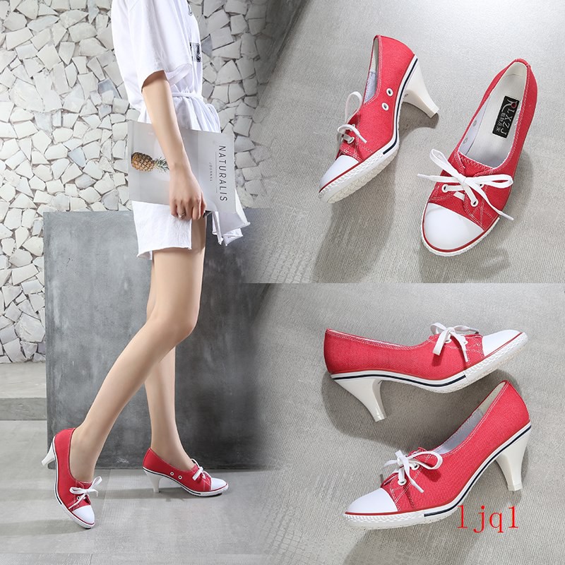 high heel shoes sneakers