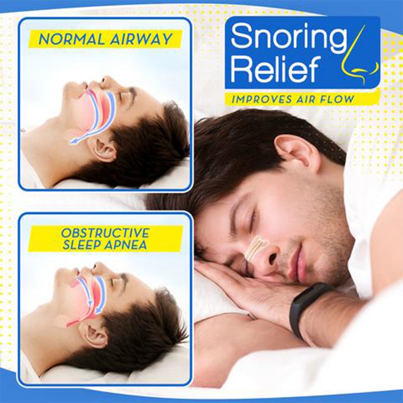 Nasal Strips Nasal Congestion Relief Stops Snoring Breathe Better Nose
