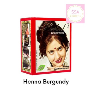 Henna EAGLE'S HAIR Color BLACK, BROWN, BURGUNDY 10x6 Packs/BOX #3