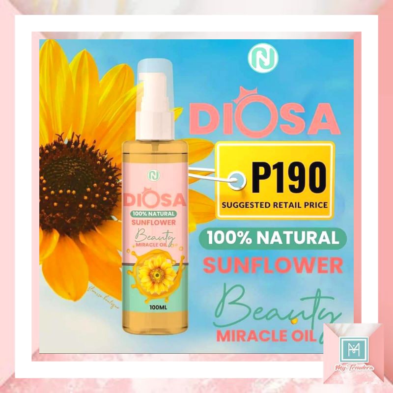 Diosa Sunflower Oil 100% Natural Beauty Miracle Oil | Shopee Philippines
