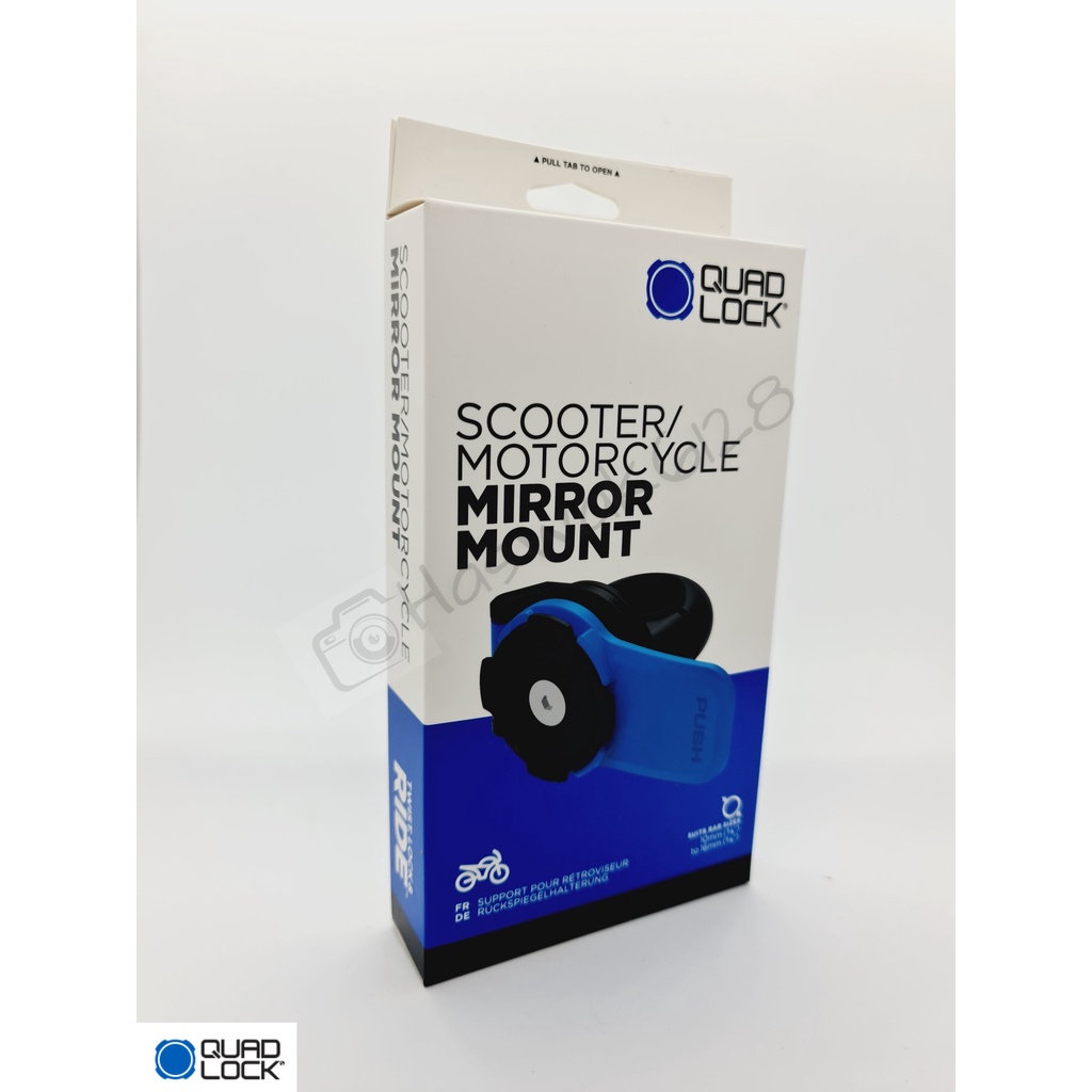 Quad Lock Phone Mirror Mount for Scooters / Motorcycles Shopee