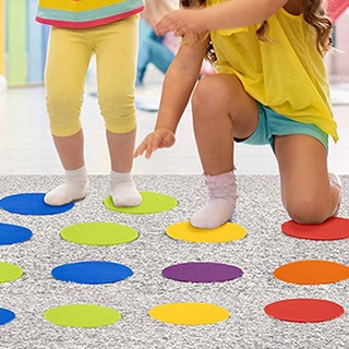 Social Distancing Floor Decals Carpet Markers Sit Spots for Preschool∧ #4