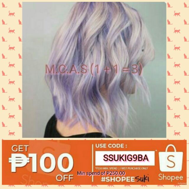 Very Violet Blonde Hair Color Shopee Philippines