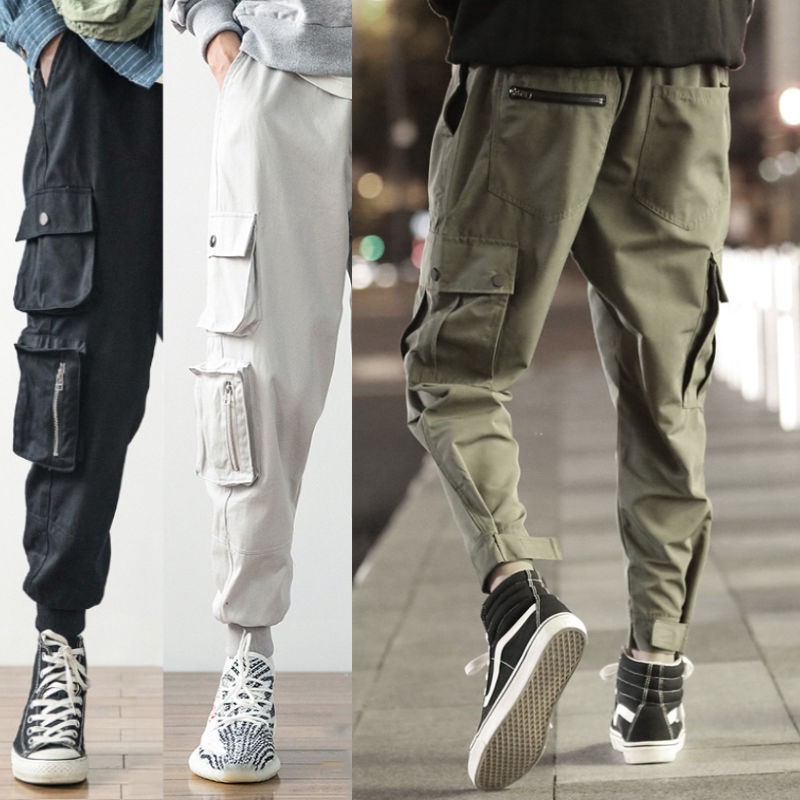 summer cargo trousers