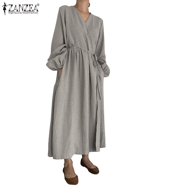 full sleeve cotton dress