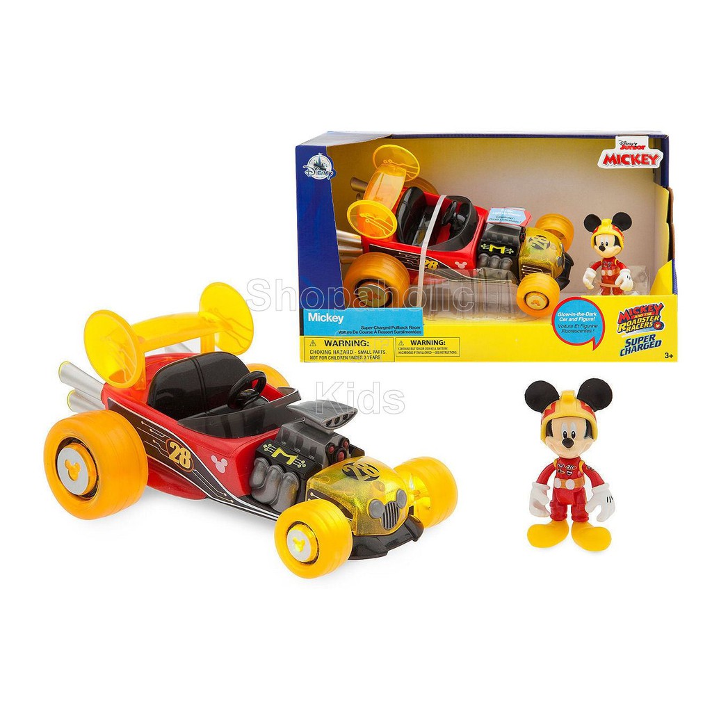 mickey mouse race car toy