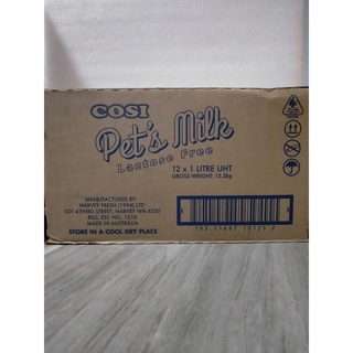 COSI PET'S MILK 12pcs x 1L - 1 BOX