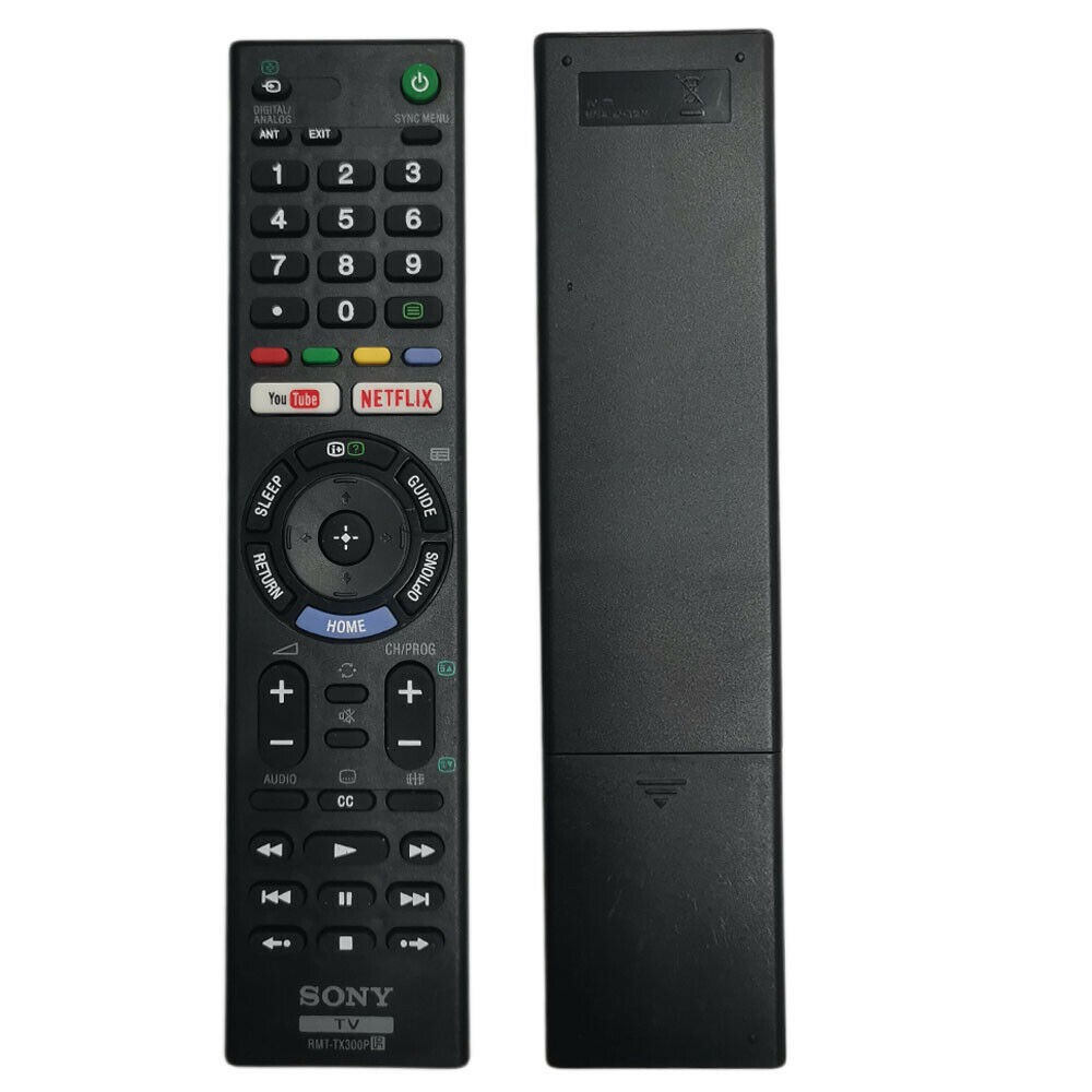 SONY RMT-TX300P Smart TV Remote Control With YouTube NETFLIX TV LED LCD ...