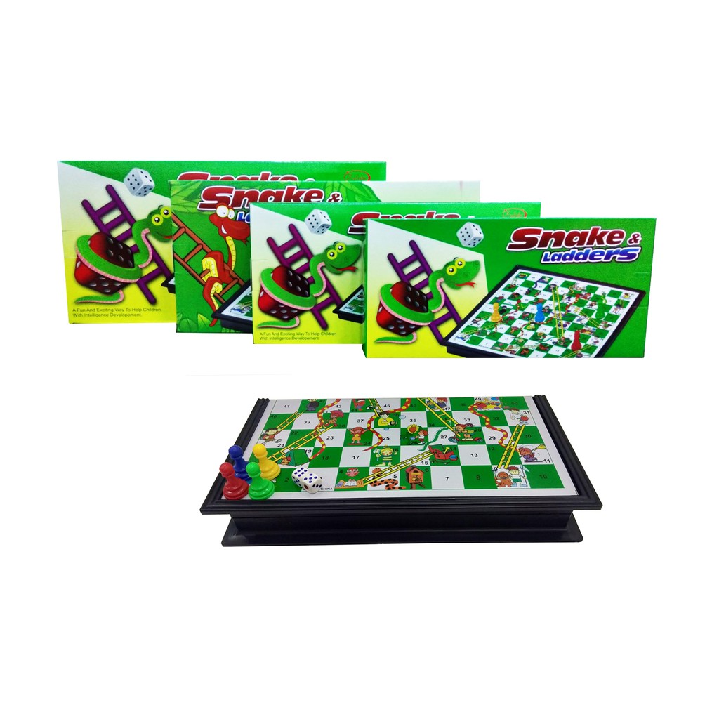 Snake and Ladder Board Game Assorted Size | Shopee Philippines