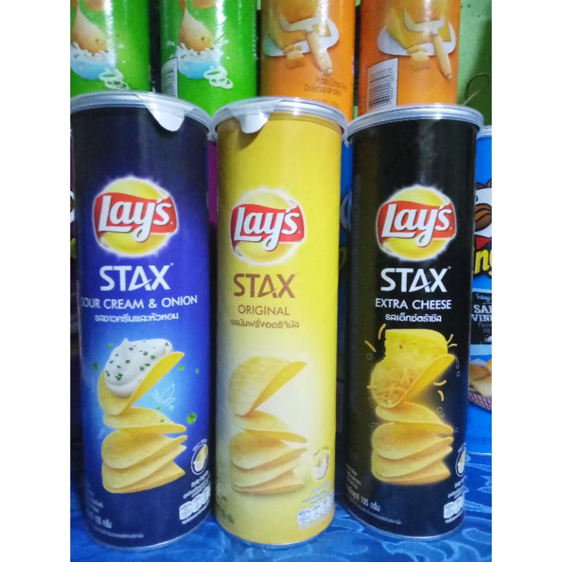 Lay S Stax Potato Chips 105g Shopee Philippines