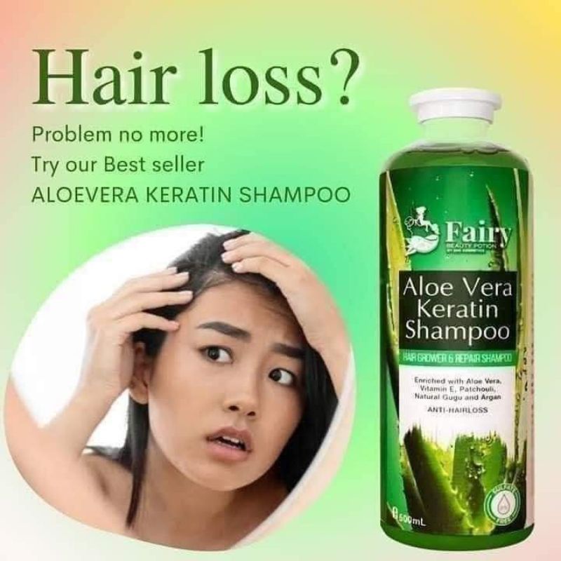 AloeVera keratin Shampoo 500ml Shopee Philippines