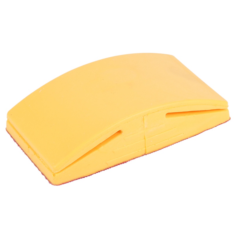 5 Inch Sanding Block Rubber Hook Loop Backing Pad Sandpaper Holder Hand Grinding Block ing Tools A#